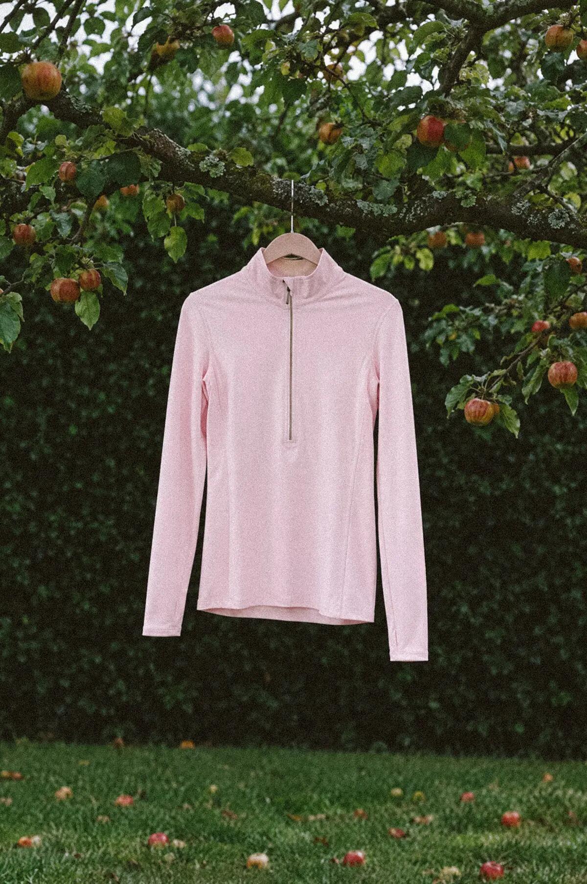 Paris Soft Zip - Maglia con zip, Rose Shadow 2/4