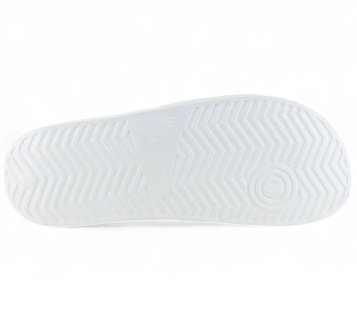 Heren - Sun68 Slippers Logo - X35102-01 - Wit 5/6