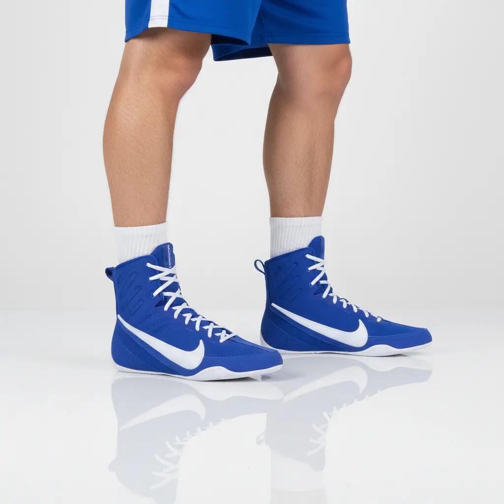 Heren Machomai 3 Bokslaarzen (Blauw) 5/6