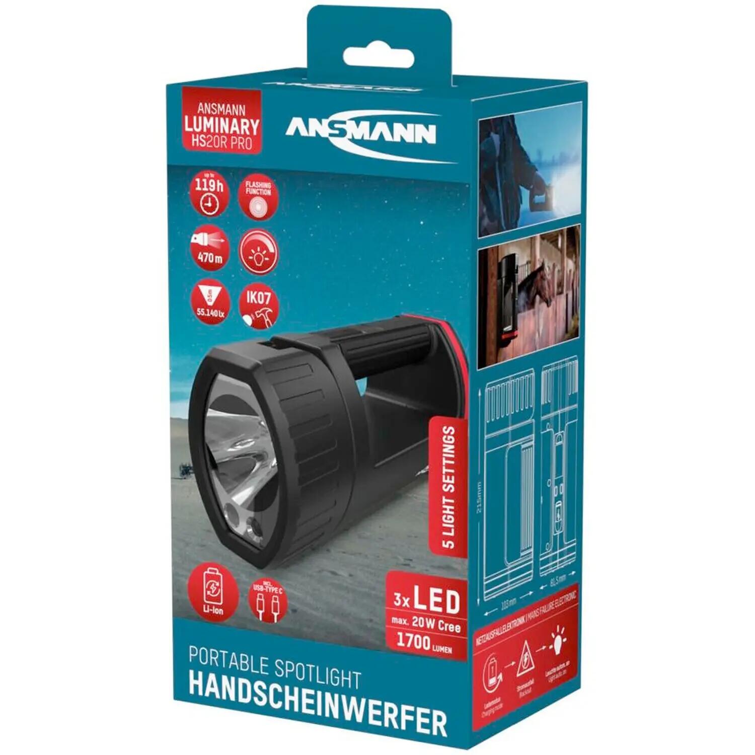 LED-Handscheinwerfer HS20R Pro 8/10