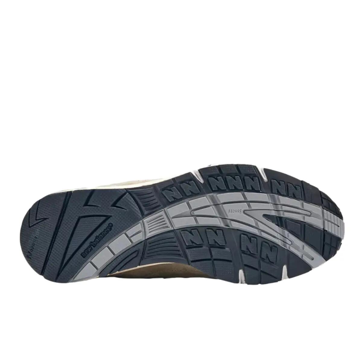 Herren - Laufen - Schuhe - Bequem, Made in UK - 991 JJJJound - Grau/Oliv/Braun 4/5