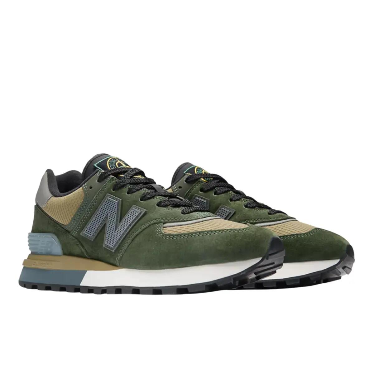 Chaussures  574 Legacy Stone Island Dark Green 4/6