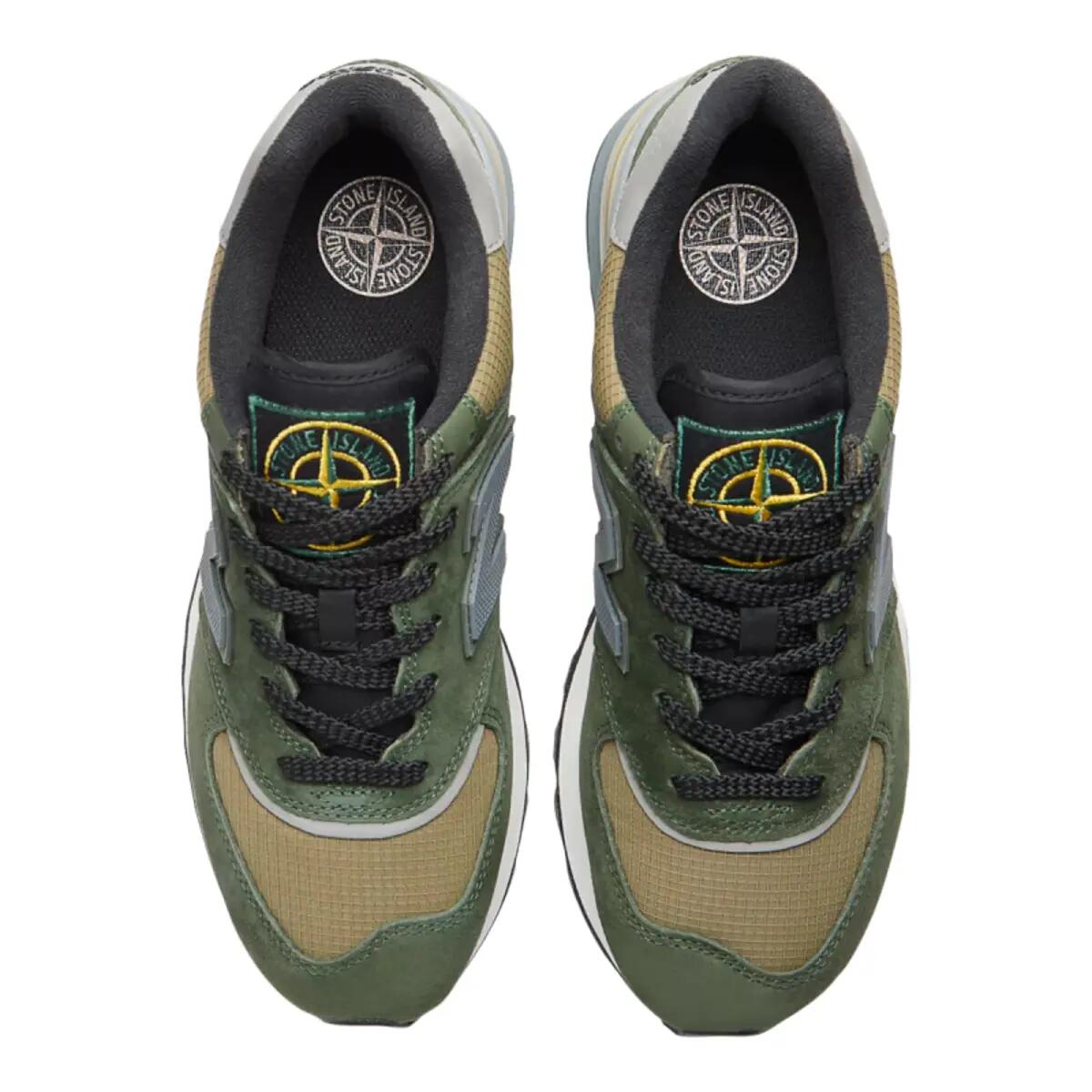 Chaussures  574 Legacy Stone Island Dark Green 3/6
