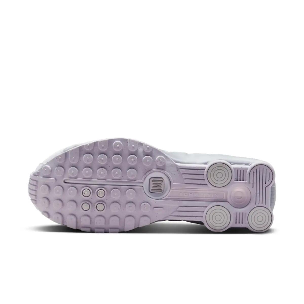 Shox R4 White Metallic Platinum Barely Grape 3/6
