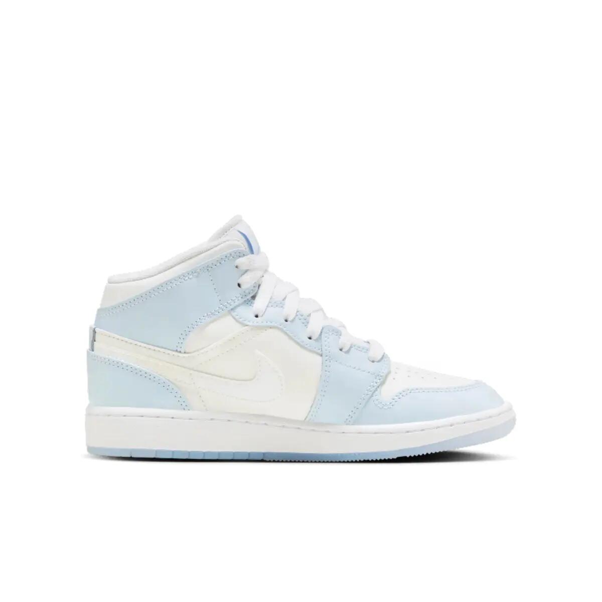 Zapatillas  1 Mid Glitter Swoosh 5/6