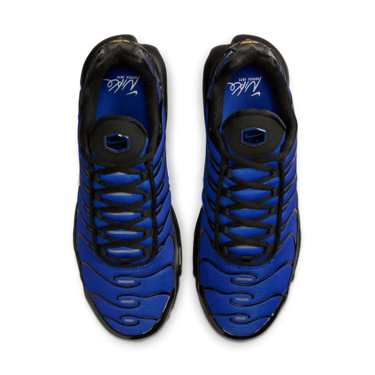 Air Max Plus Premium Black Racer Blue 5/6