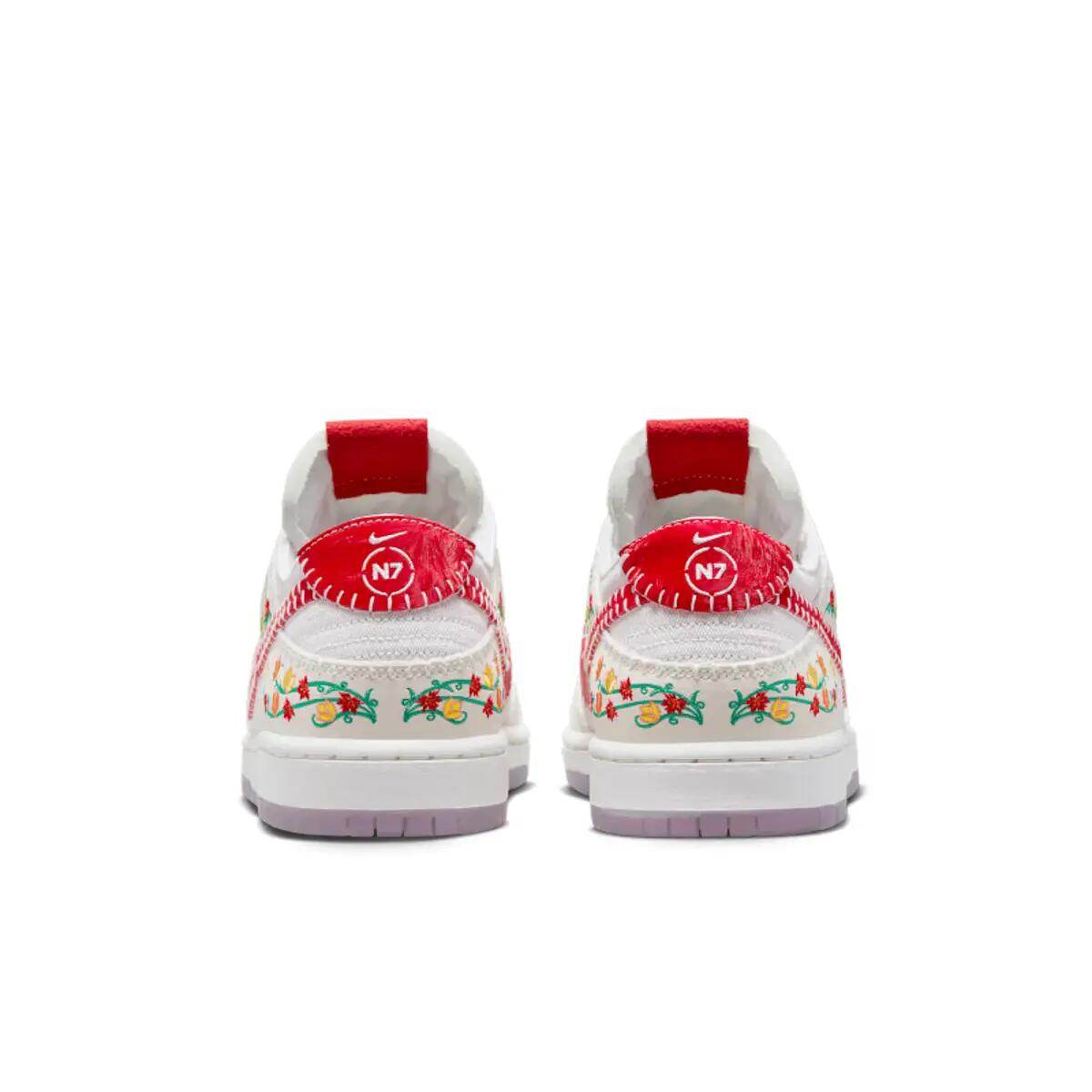 Chaussures  SB Dunk Low Decon N7 Opti Yellow University Red 6/6