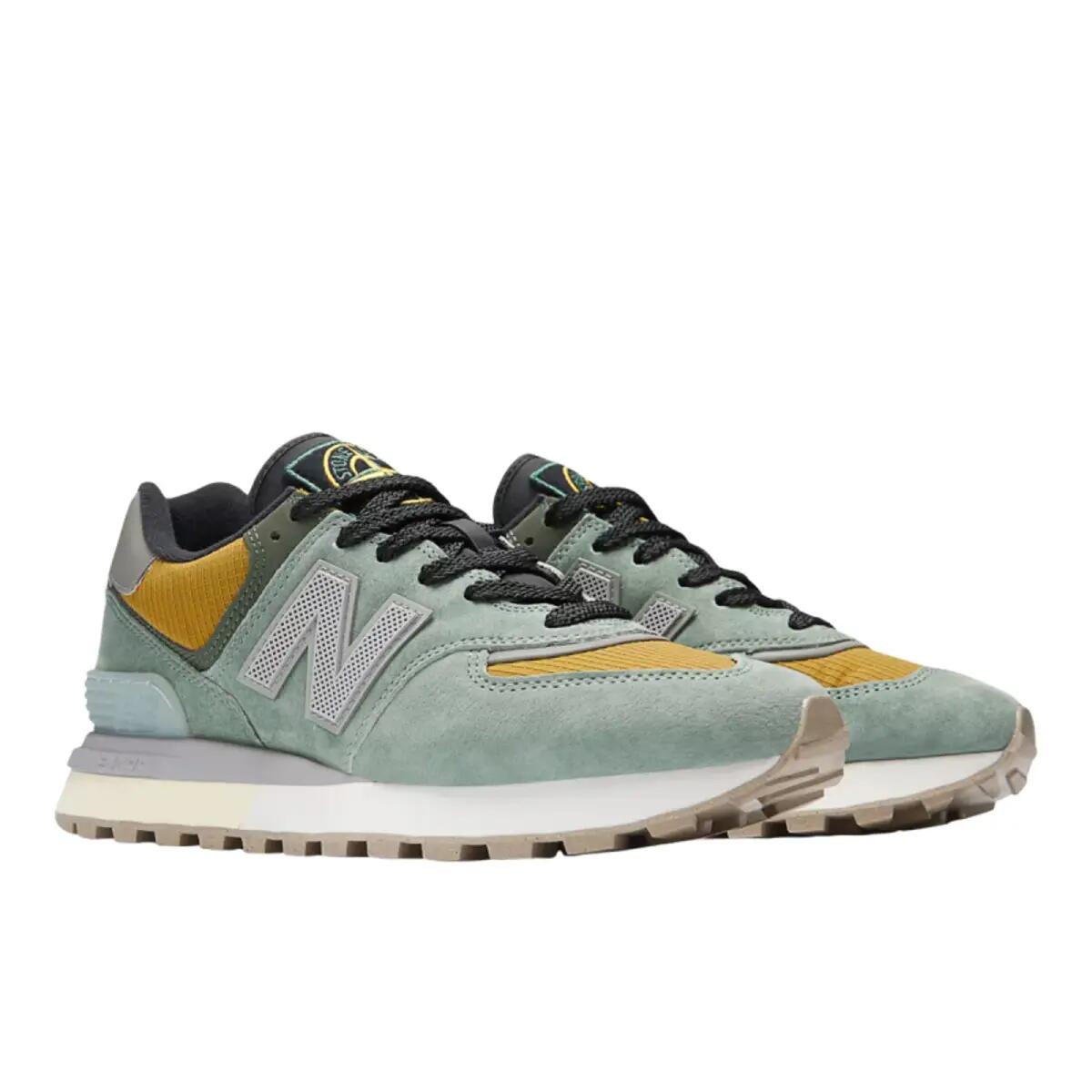 Chaussures  574 Legacy Stone Island Light Green 5/6