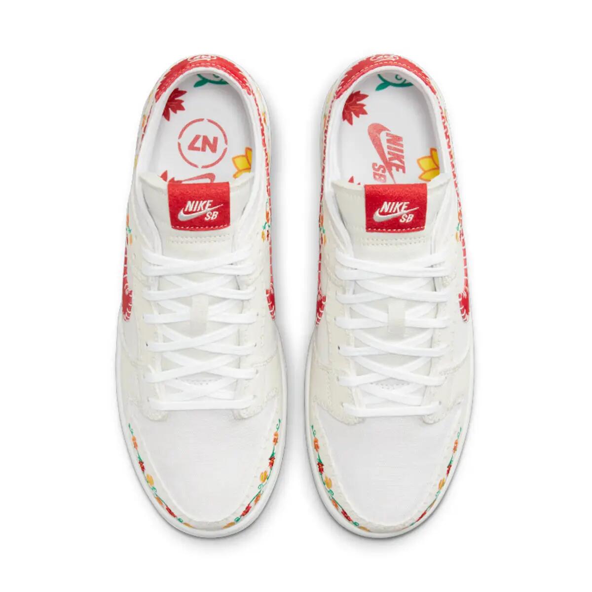 Chaussures  SB Dunk Low Decon N7 Opti Yellow University Red 4/6