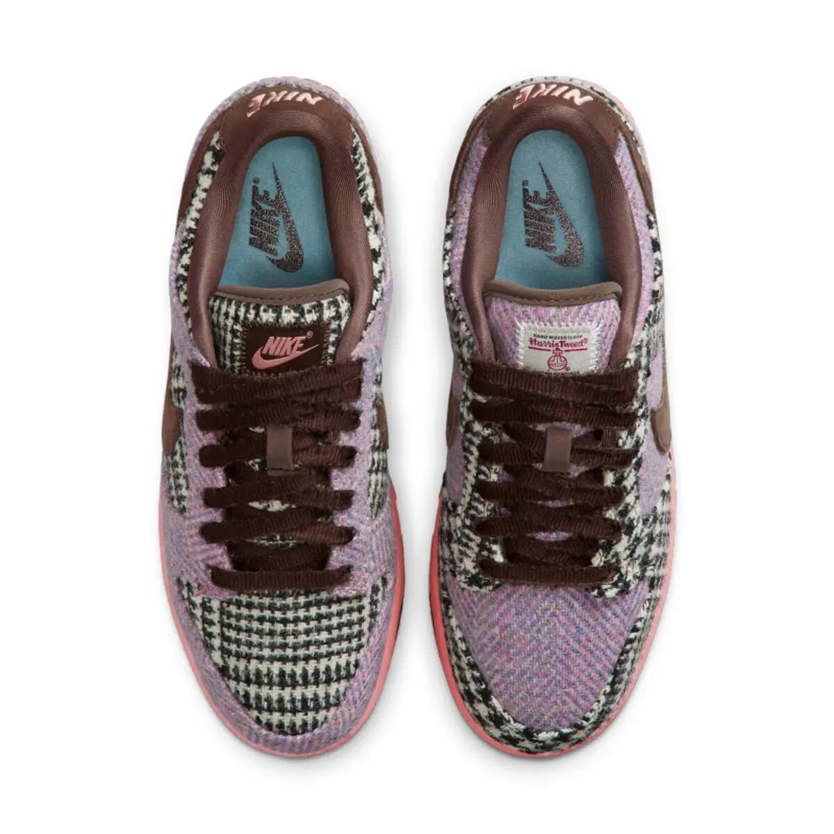 Dunk Low Harris Tweed Purple Pink 5/6
