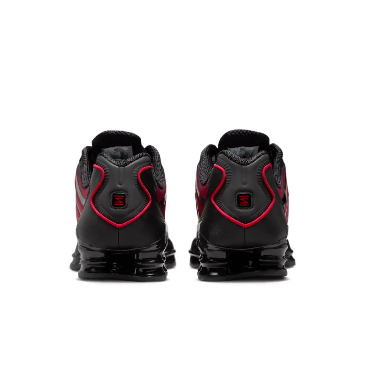 Nike Shox Tl Black University Red Gradient 6/6