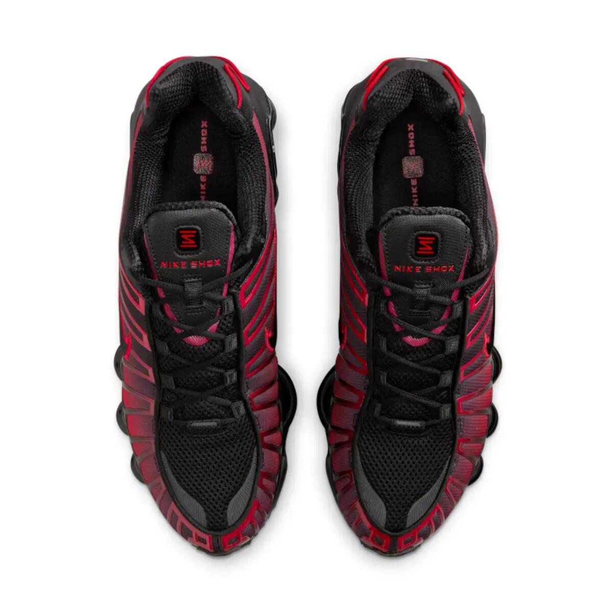 Nike Shox Tl Black University Red Gradient 5/6