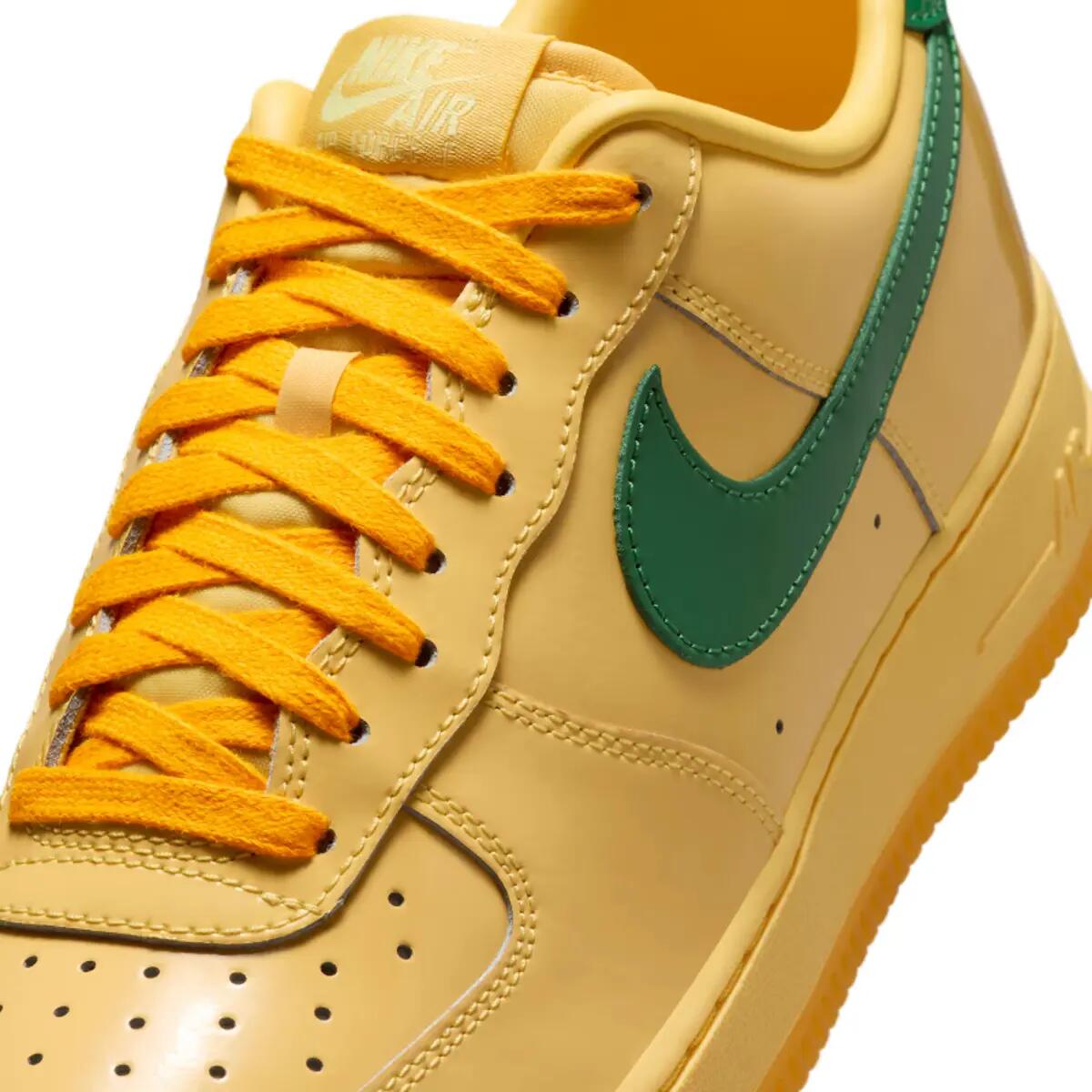 Scarpe  Air Force 1 Low Patent Leather Topaz Gold Pine Green 6/6