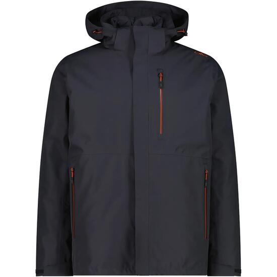 Herren Jacke MAN JACKET ZIP HOOD DETACHABLE INN.