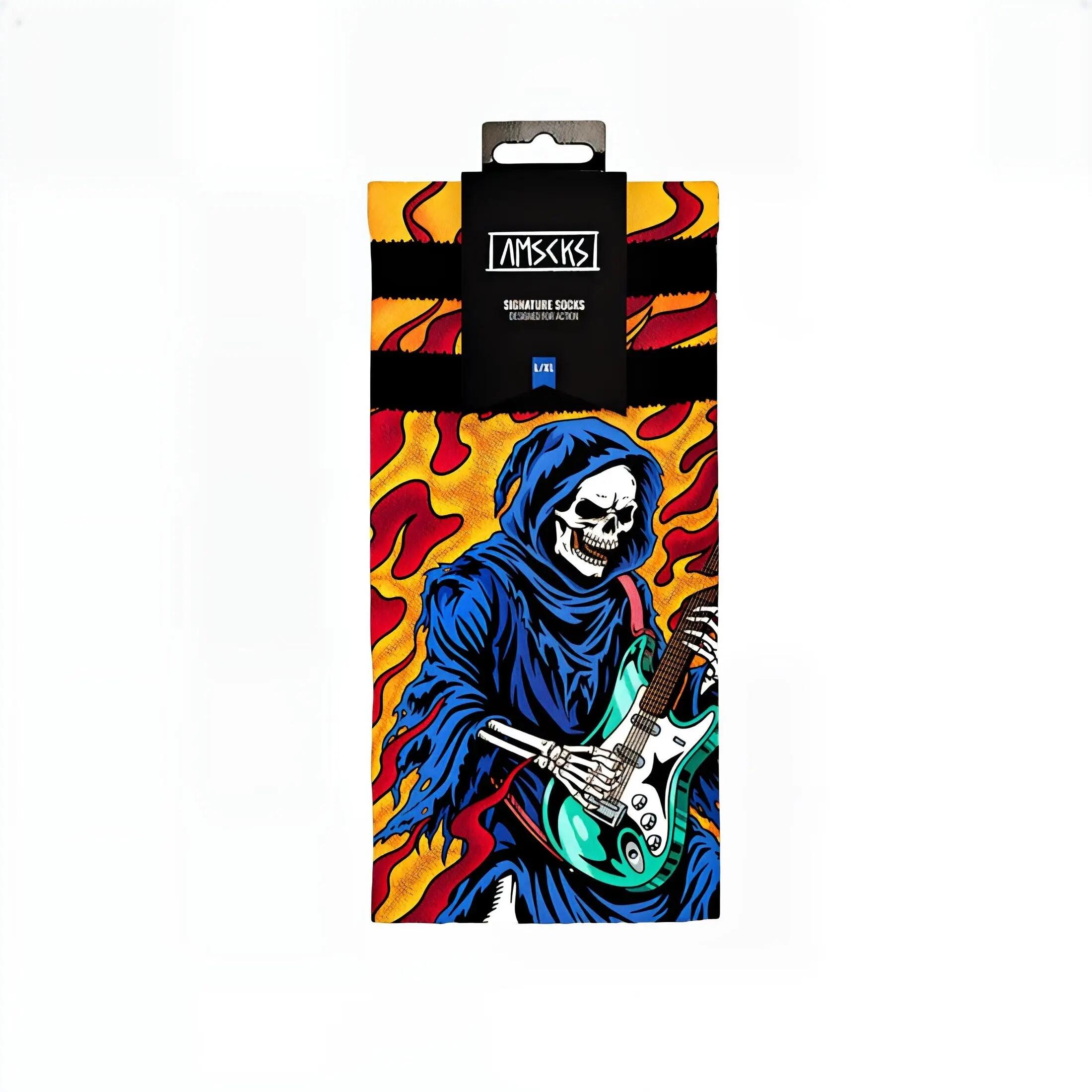 Socken American Socks Rock Till Death Mehrfarbig 5/7