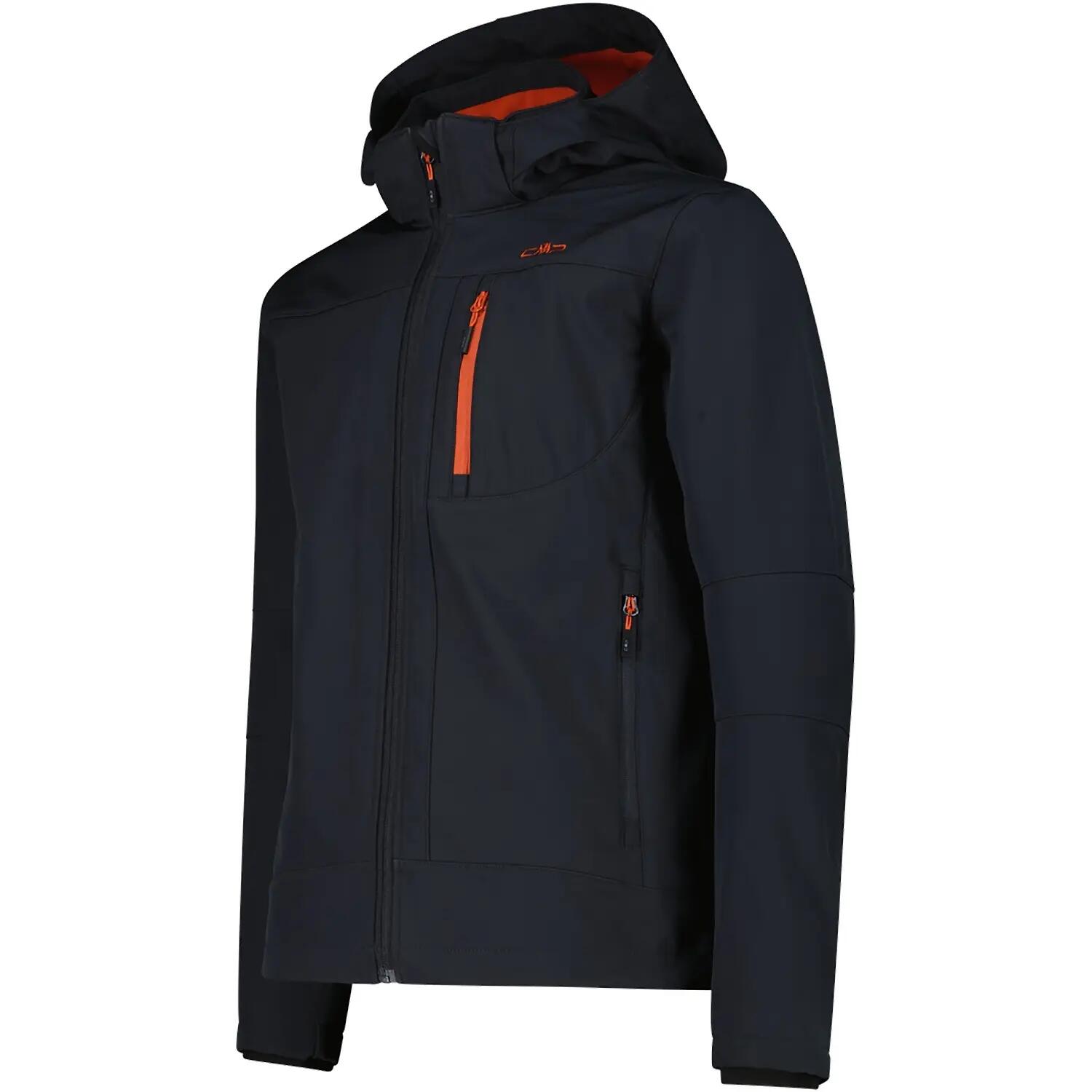 Herren Funktionsjacke Softshelljacke mit Kapuze 3/5