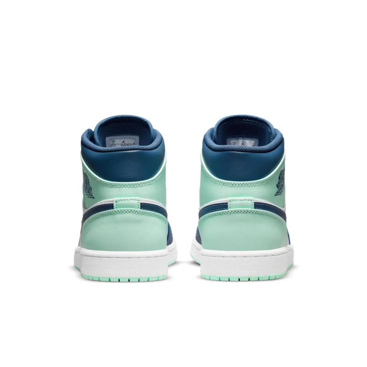 Chaussures Hommes Nike Air Jordan 1 Mid bleu 6/6