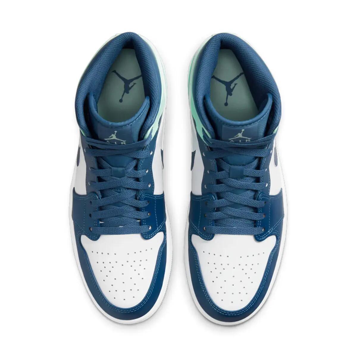 Chaussures Hommes Nike Air Jordan 1 Mid bleu 4/6