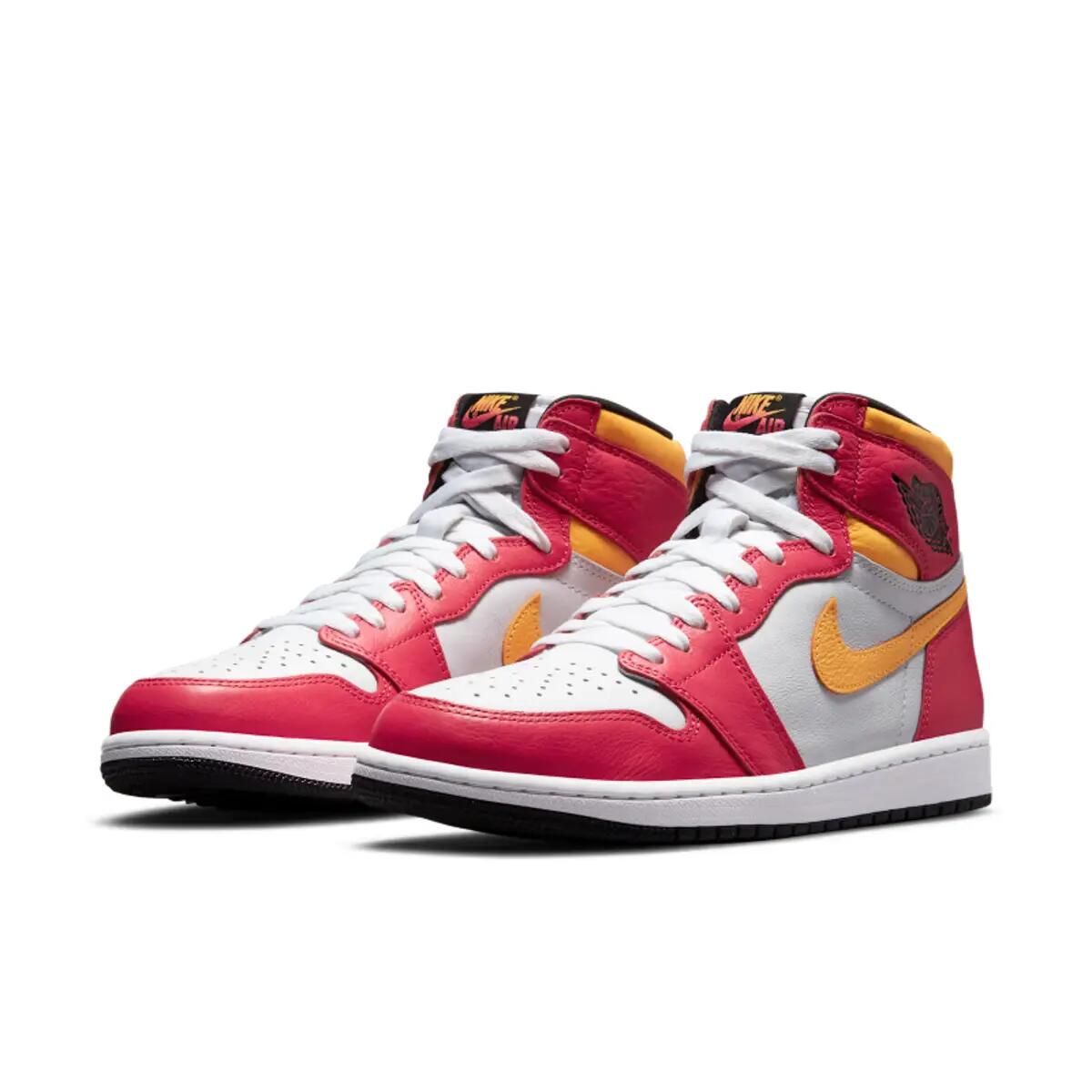 Chaussures  1 Retro High OG Light Fusion Red 4/6
