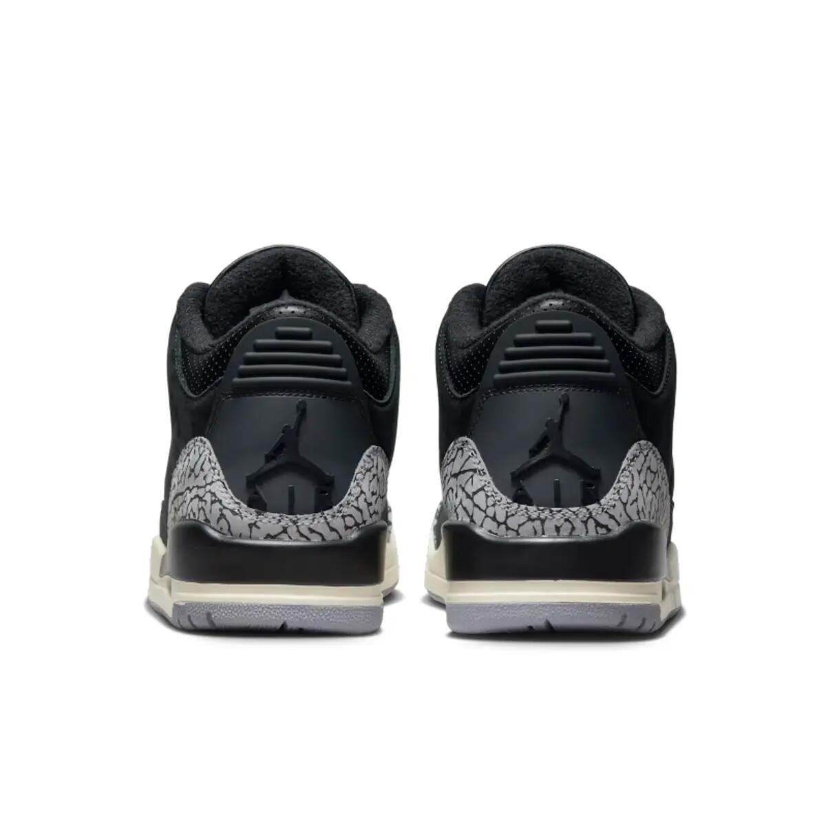 Chaussures  Air Jordan 3 Retro Off Noir 6/6