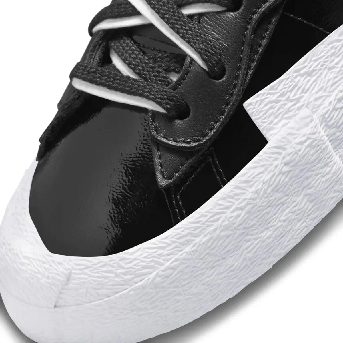 Schoenen  Blazer Low Sacai Black Patent Leather 6/6