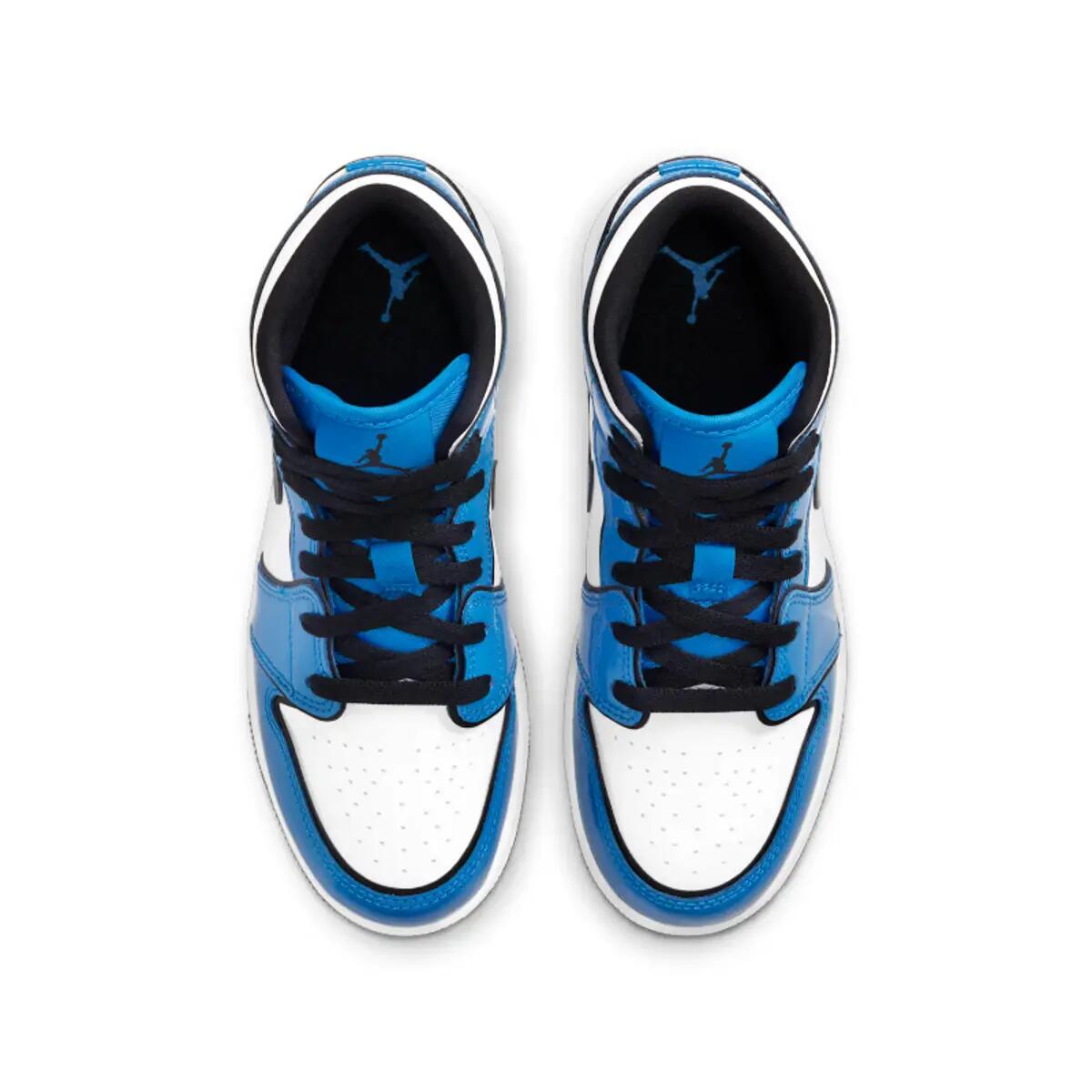 Chaussures  1 Mid Signal Blue 5/6