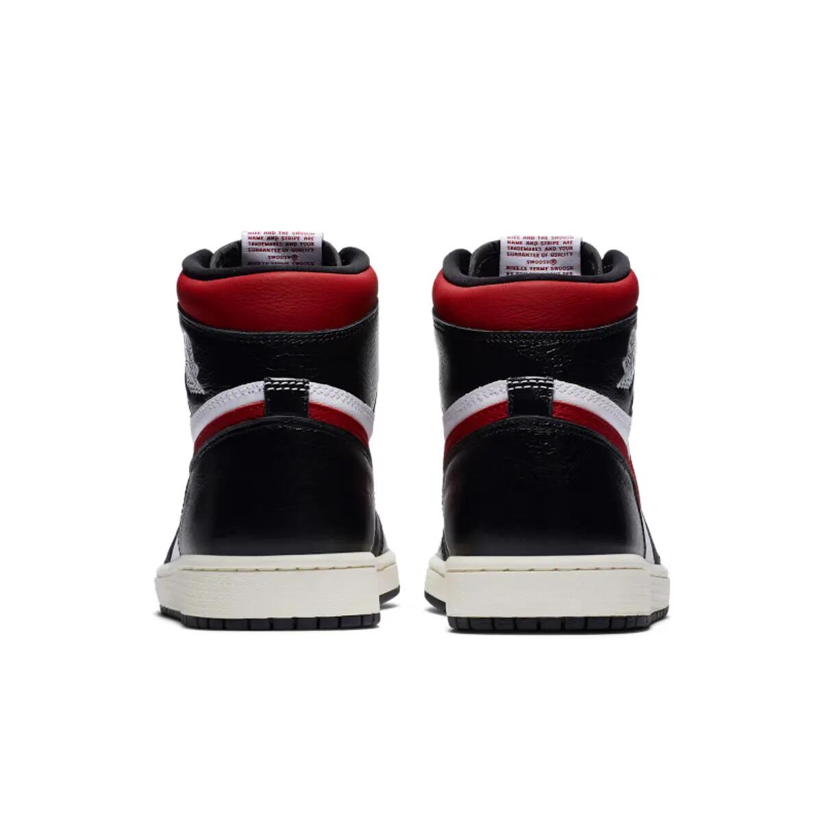 Zapatillas  1 Retro High Black Gym Red 6/6