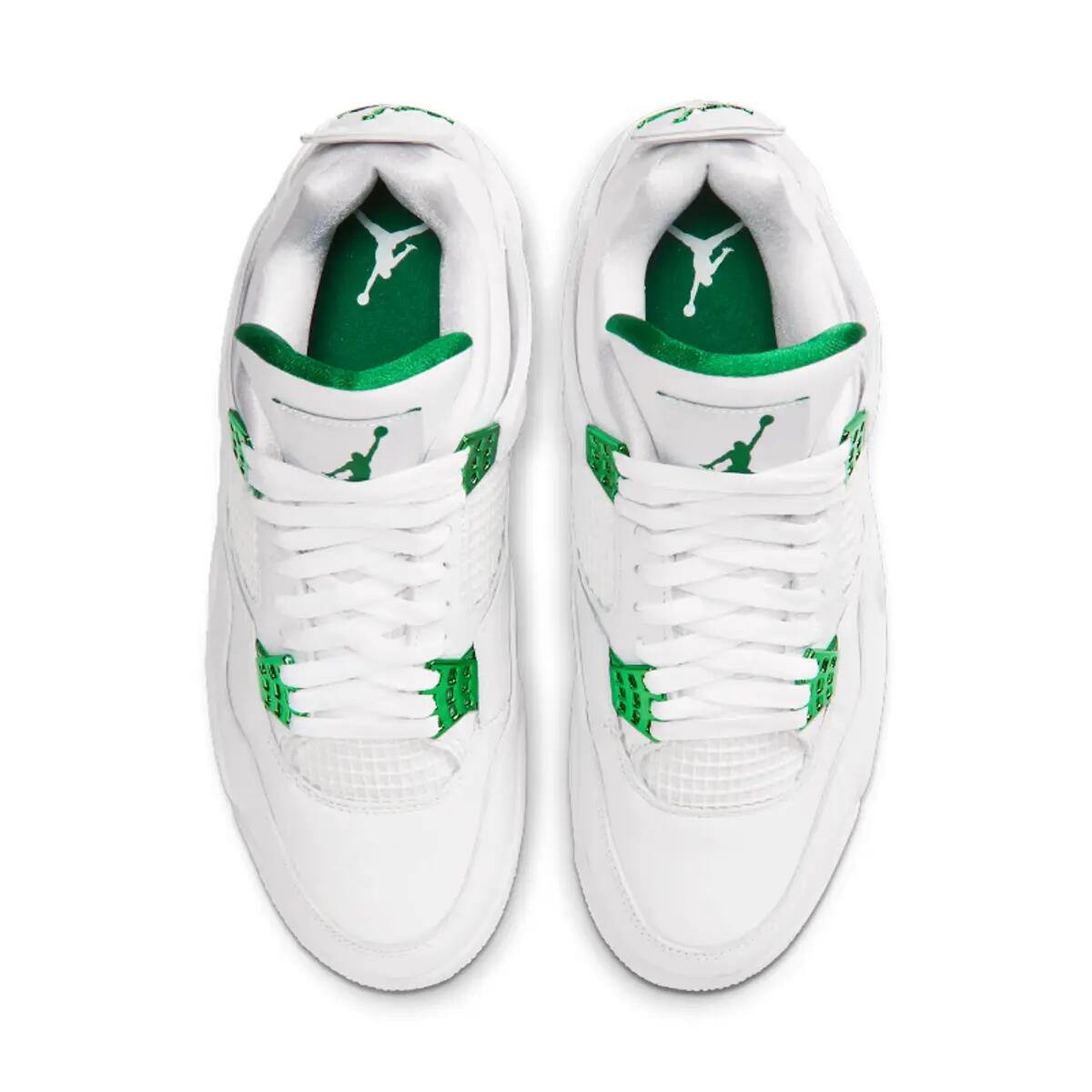 Air Jordan 4 Retro White Pine Green 5/6