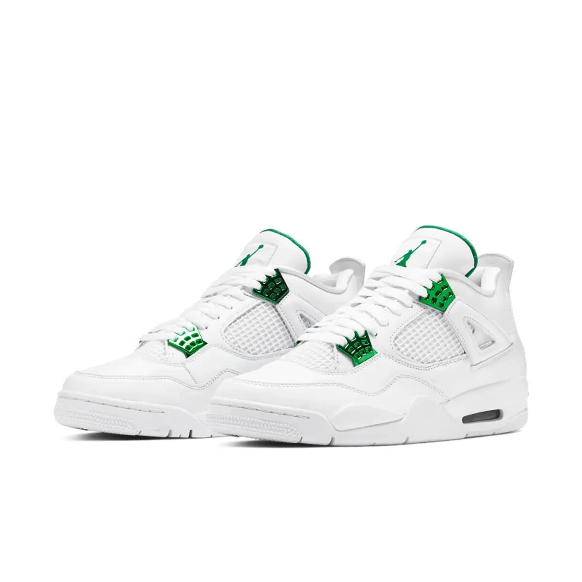 Air Jordan 4 Retro White Pine Green 4/6