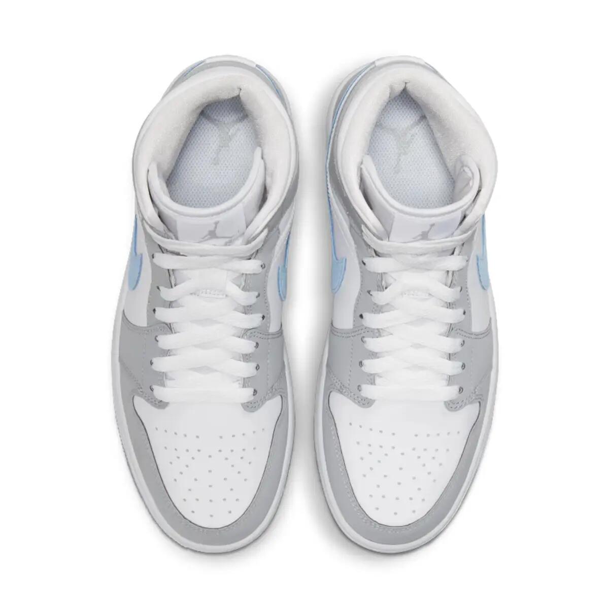 Schoenen  1 Mid Wolf Grey Blue Aluminum 5/6