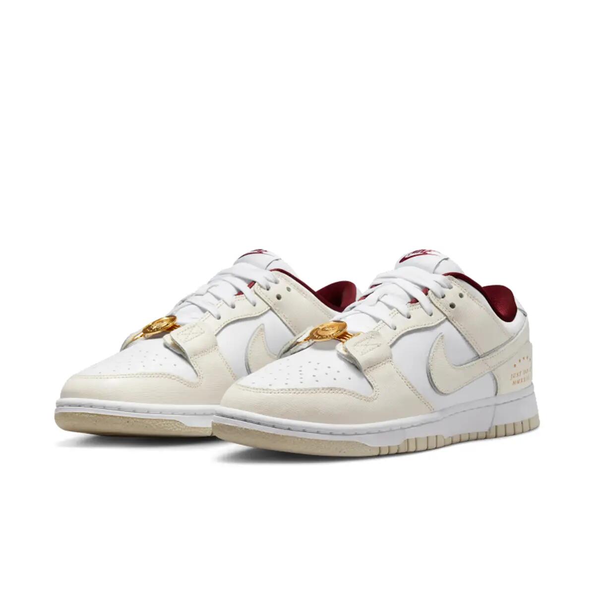 Dunk Low Just Do It White Phantom 5/6