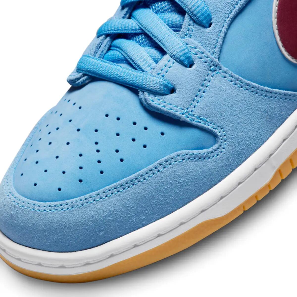 Unisex - Skate - Schuhe - sb dunk low - valor blue/team maroon/white. 6/6