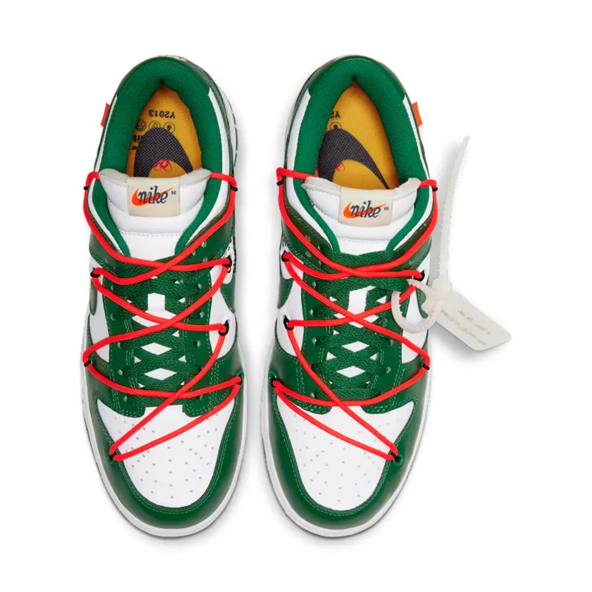 Nike Dunk Low Off-White Pine Green 5/6