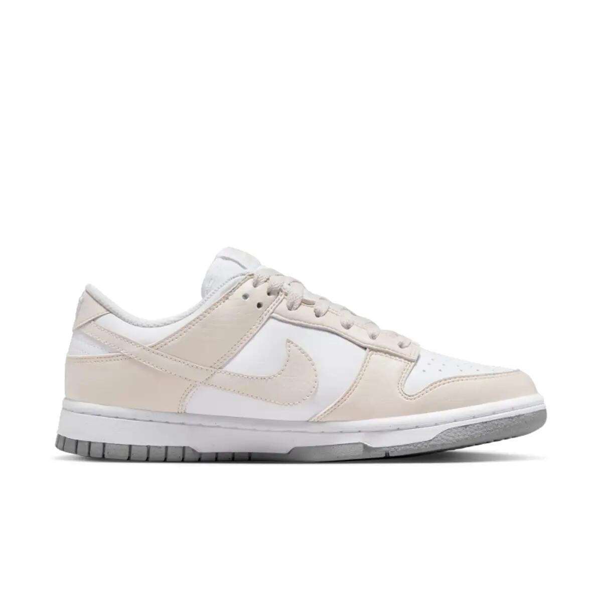 Chaussures  Dunk Low Next Nature White Light Orewood Brown 4/6