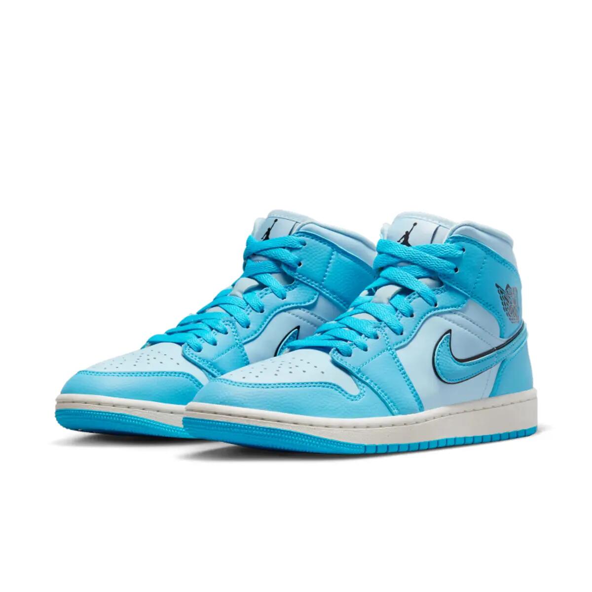 Schoenen  1 Mid SE Ice Blue 4/6