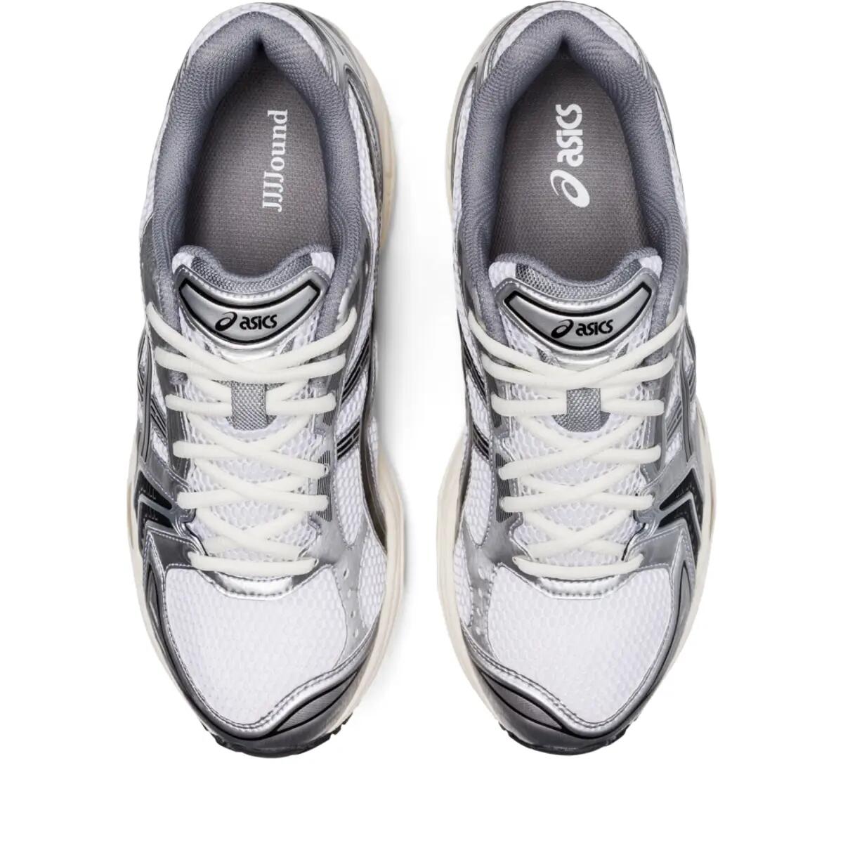 chaussures ASICS Gel-Kayano 14 JJJJound Silver Black 5/6
