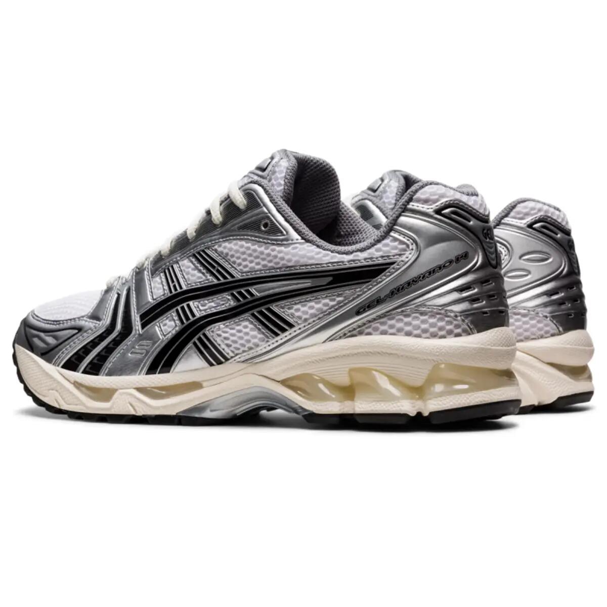 chaussures ASICS Gel-Kayano 14 JJJJound Silver Black 4/6