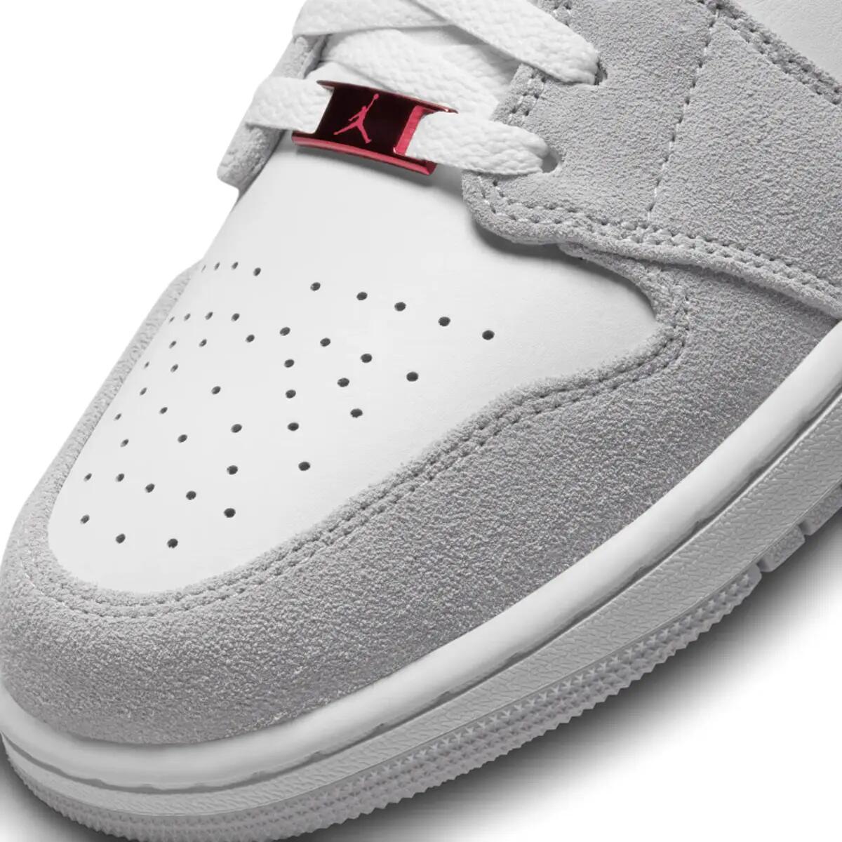 Chaussures  1 Low SE Light Smoke Grey Gym Red 6/6