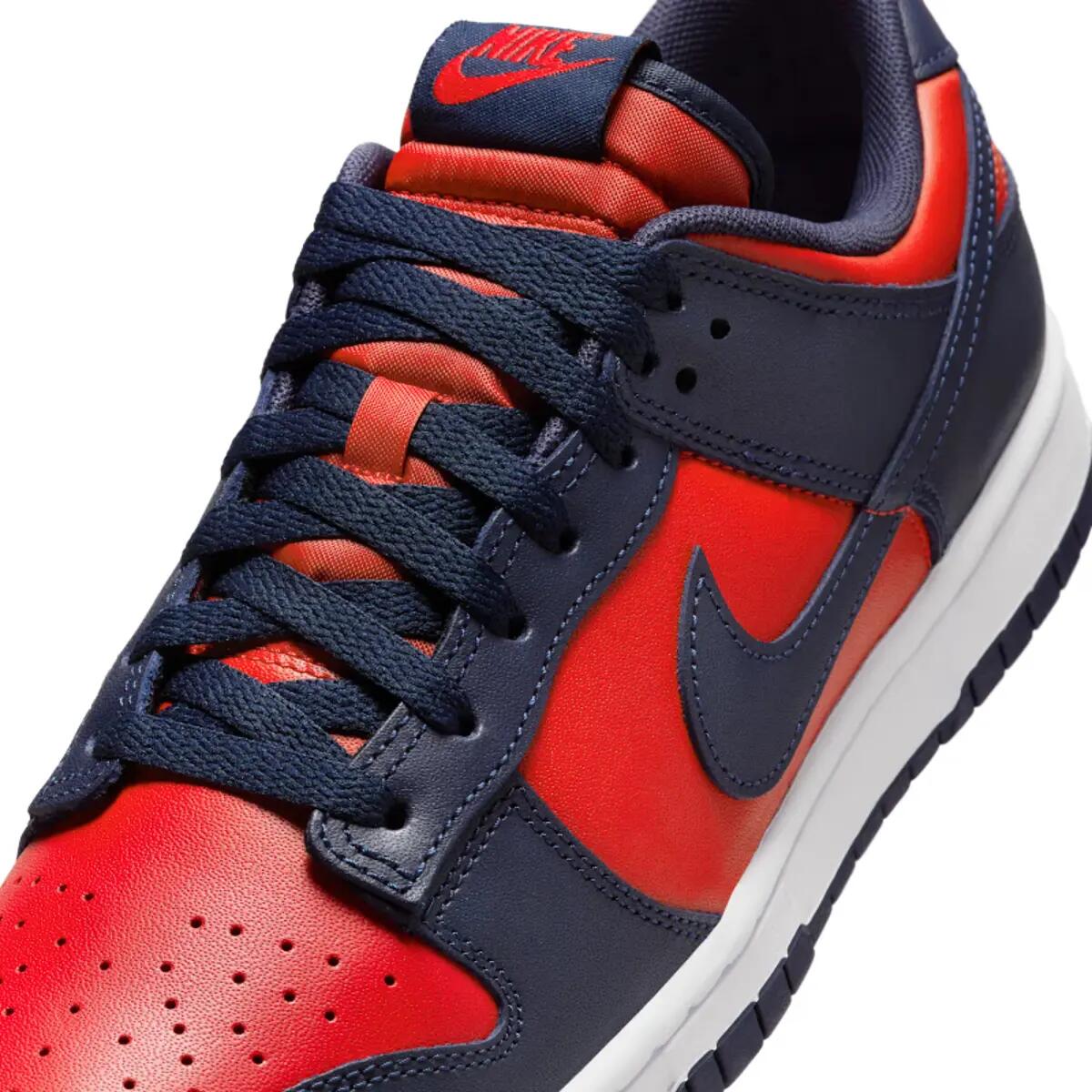 Chaussures Hommes Nike Dunk Low rouge 6/6
