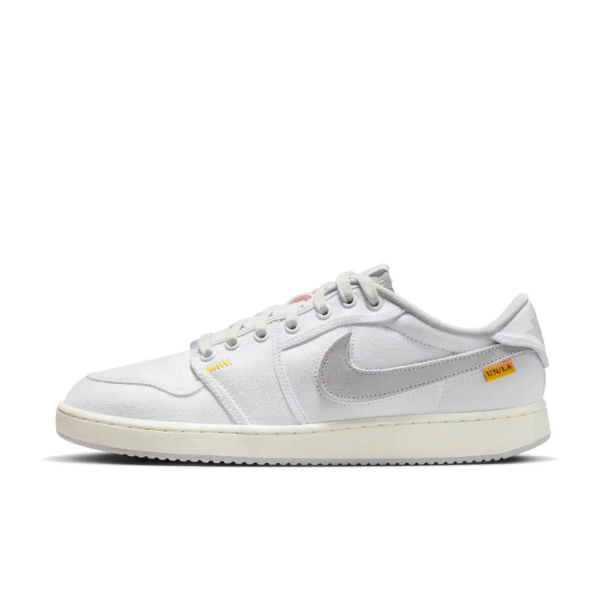 Chaussures  1 Low Retro AJKO SP Union White Canvas 3/6