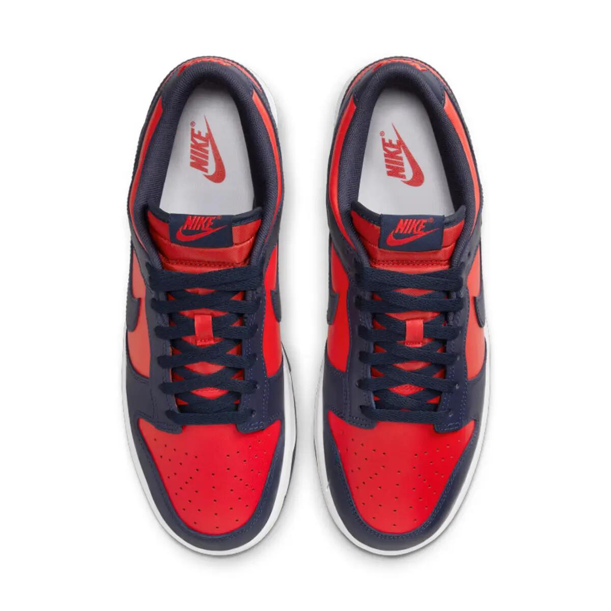 Chaussures Hommes Nike Dunk Low rouge 4/6