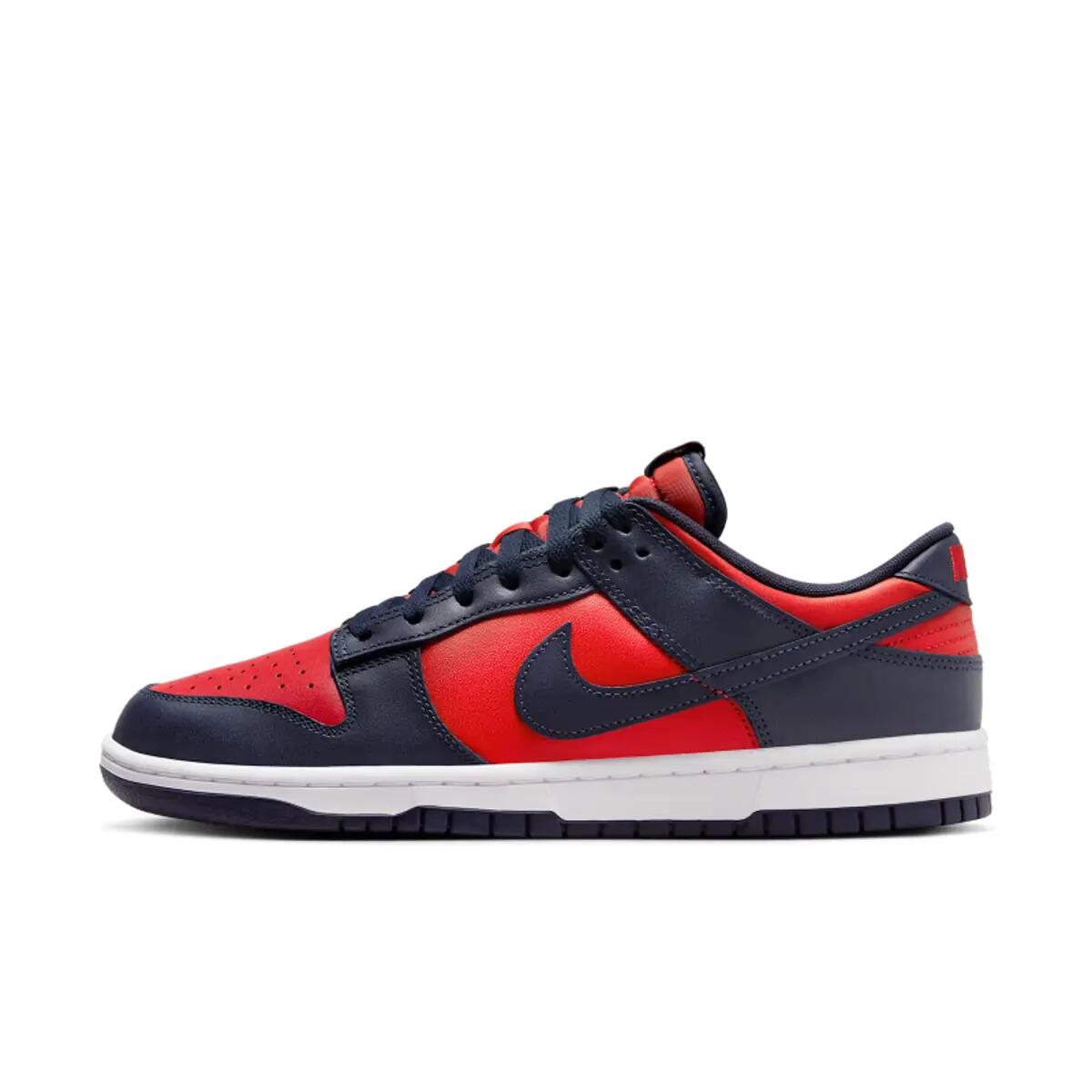 Chaussures Hommes Nike Dunk Low rouge 3/6