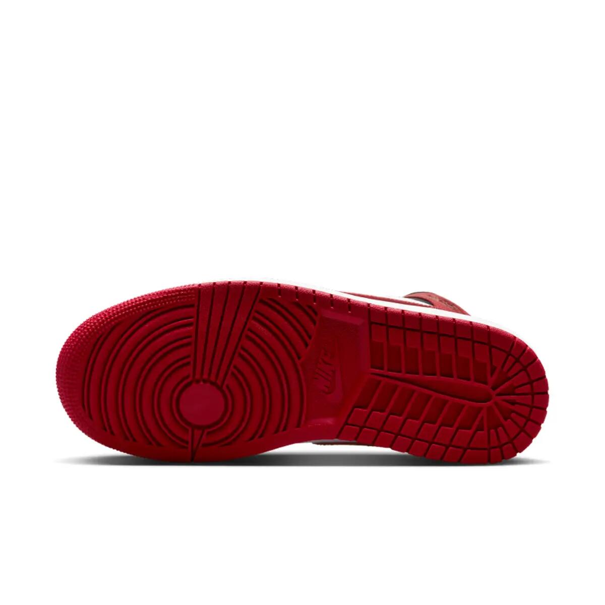Zapatillas  1 Mid White Bred Toe 3/6