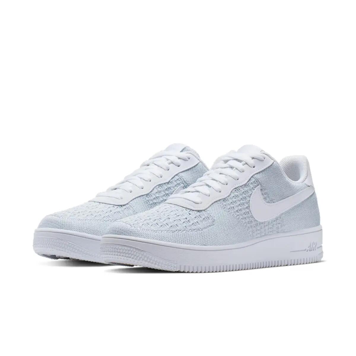 Nike Air Force 1 Flyknit 2 White Pure Platinum 5/6