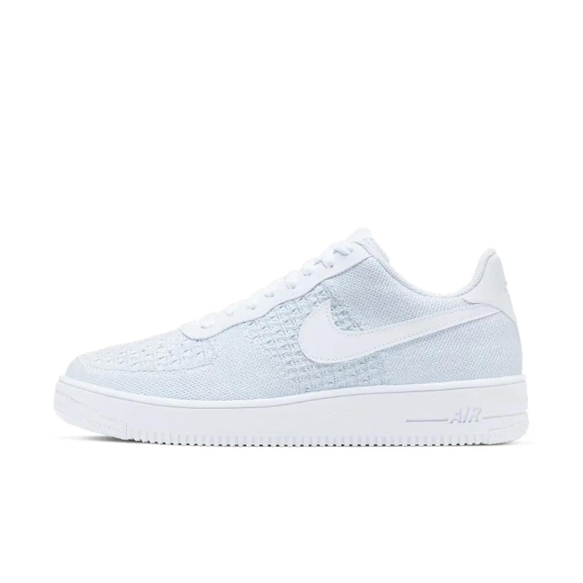 Nike Air Force 1 Flyknit 2 White Pure Platinum 3/6