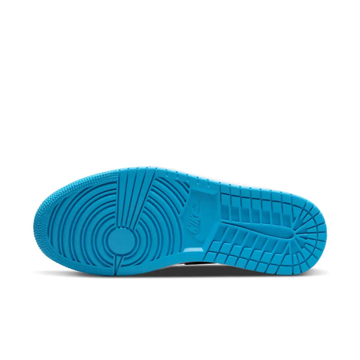 Jordan 1 Retro Low OG Black Dark Powder Blue (Women's) 3/6