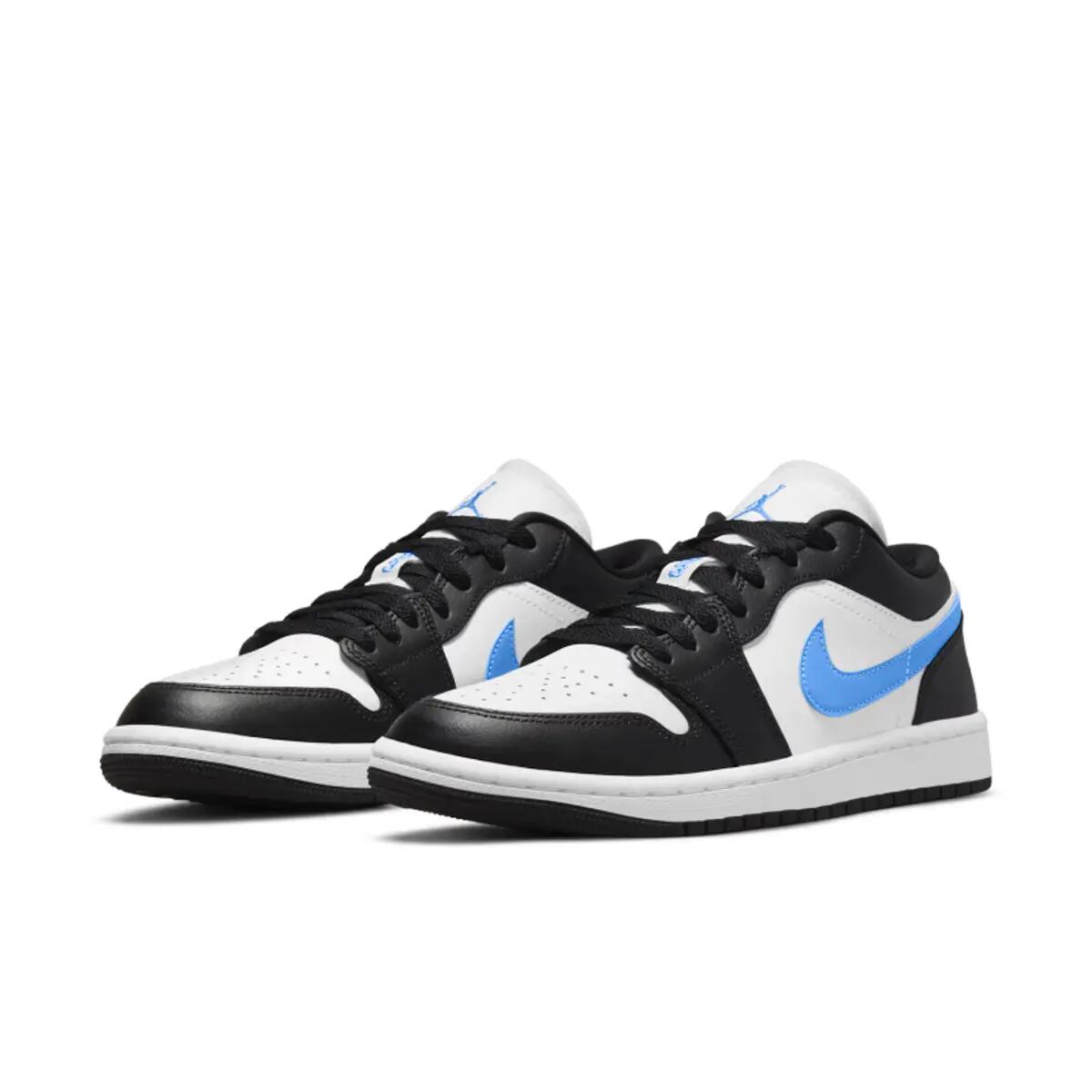 Chaussures  1 Low Black University Blue White 4/6