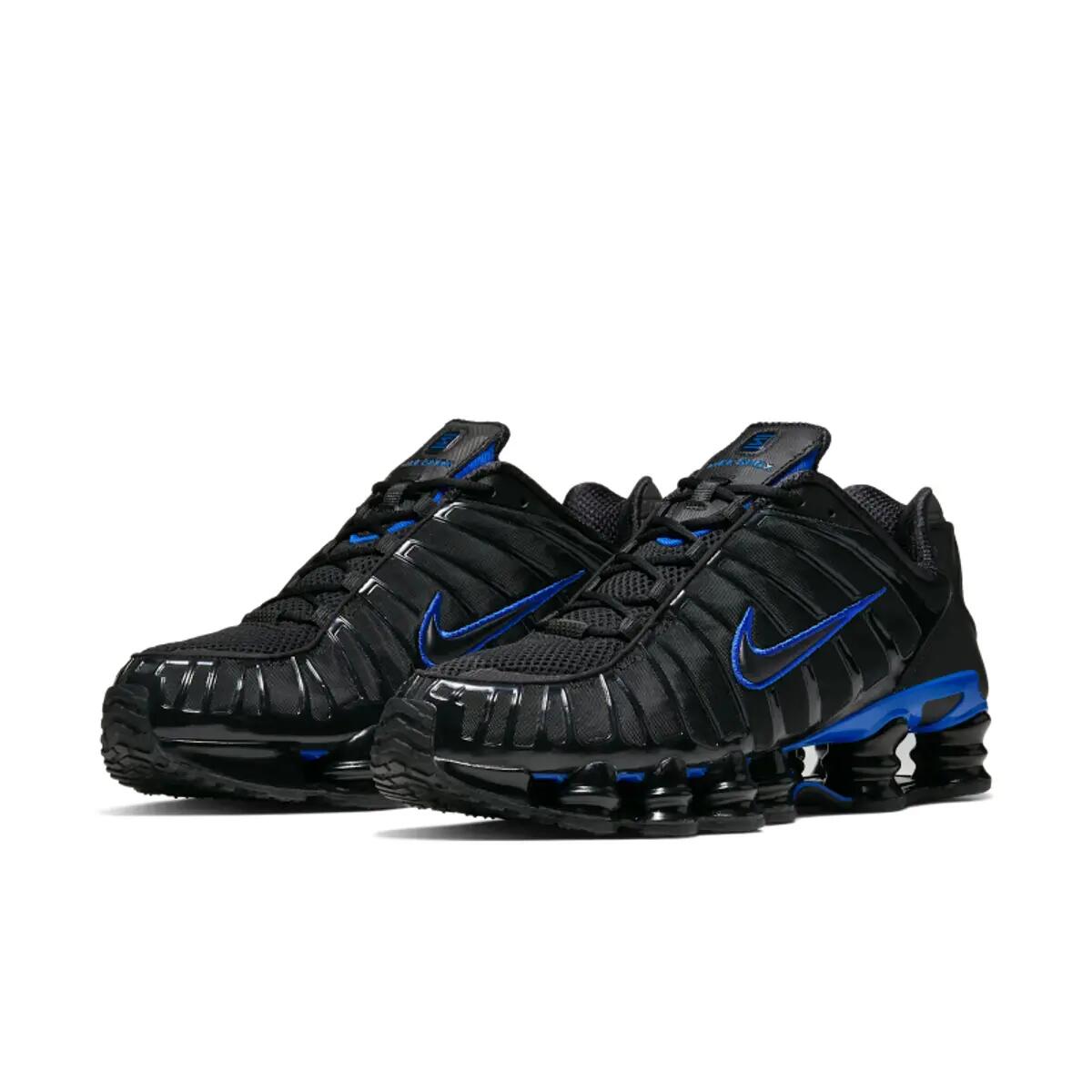 Nike Shox Tl Black Racer Blue 4/6