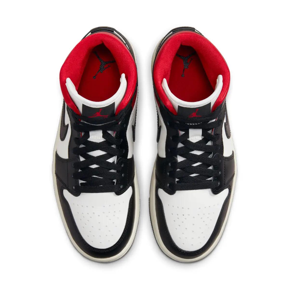 Chaussures  1 Mid Black Gym Red 4/6