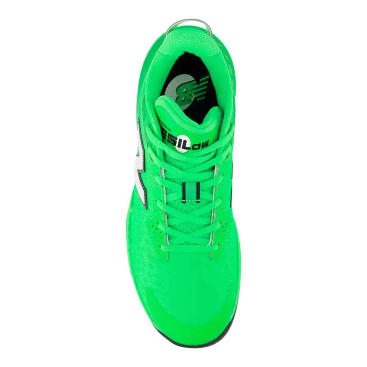 New Balance Hesi Low v2 Verde Punch Blanco 3/5